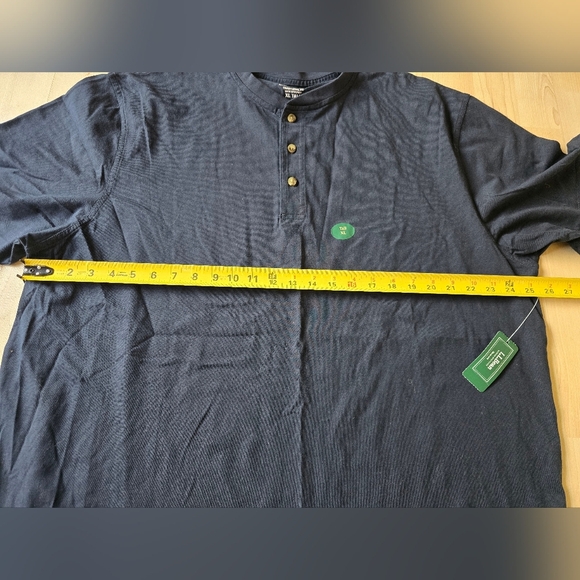L.L.Bean Short Sleeve Henley Size XL Tall NWT - Picture 6 of 8